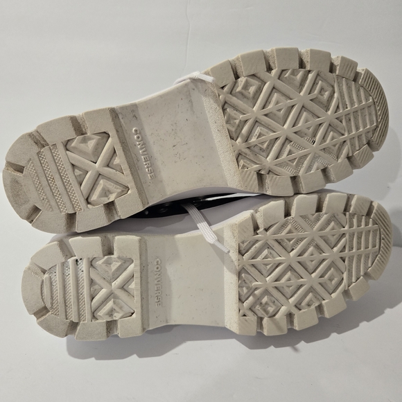 Converse Chuck All Star High Top Sneakers Black, Women's Size 7.5 Upper Leather - Picture 7 of 11